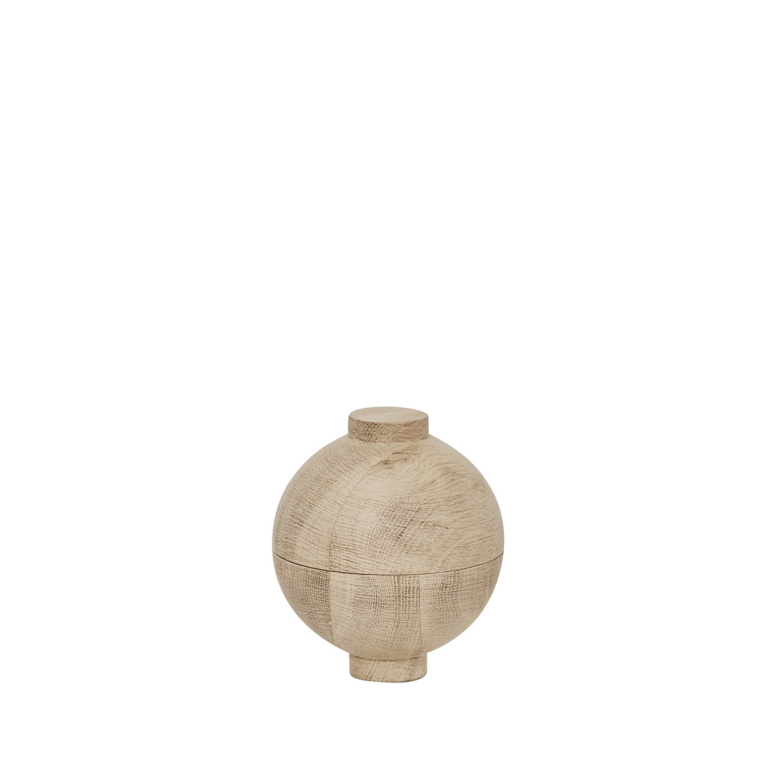 Wooden Sphere | Wood Container